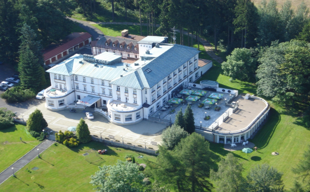 Hotel - Ptačí pohled